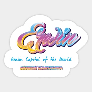 Erwin North Carolina Sticker